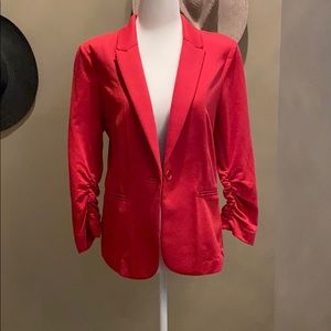 Olivia Moon cotton blazer - small